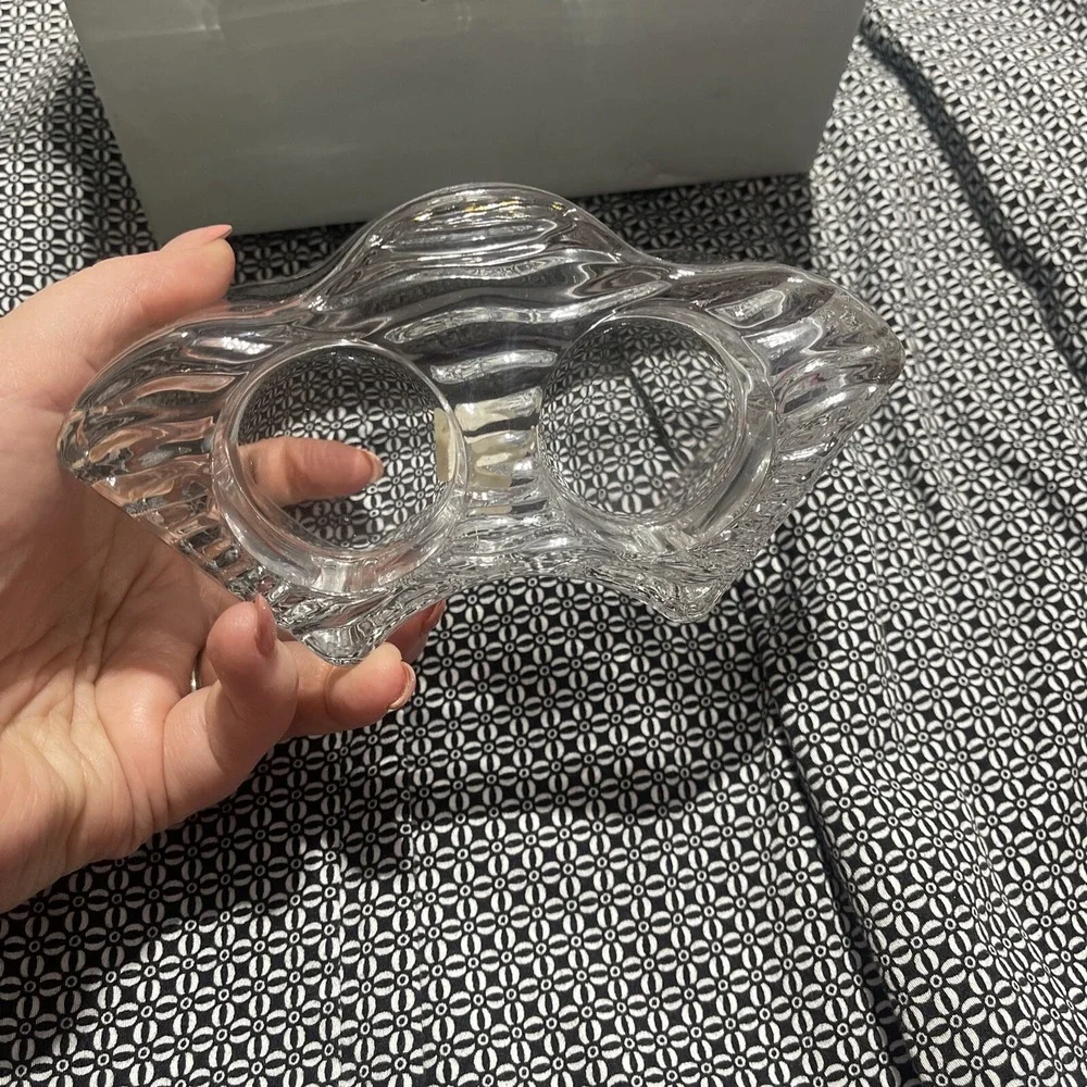 PartyLite‎ Signature Crystal Doubled Retired New Open Box